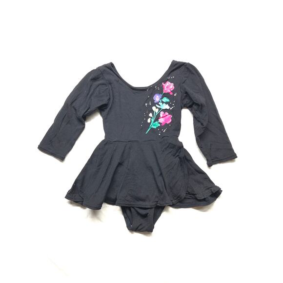 GIRLS VINTAGE LEOTARD BALLET ROMPER SIZE 2/3 - Picture 1 of 3